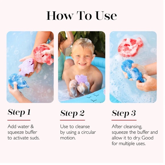 Spongellé Sponge Animals Fish-Shaped Body Wash - Picture 2 of 4